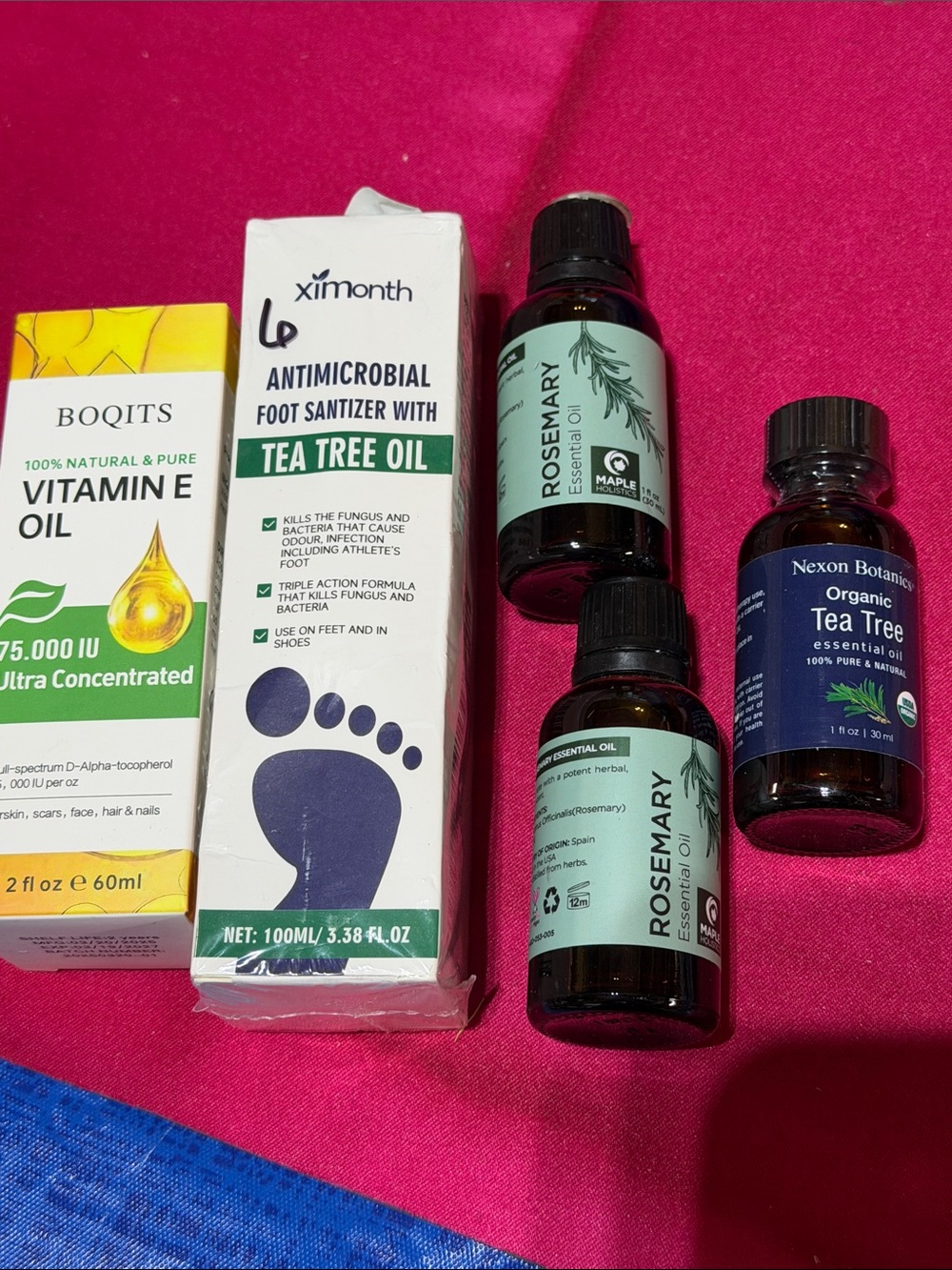 Source Unknown Antimicrobial Foot Sanitizer with Tea Tree Oil - White & Green